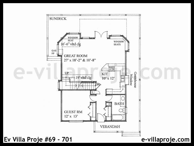 Ev Villa Proje #69 - 701 Detay 2