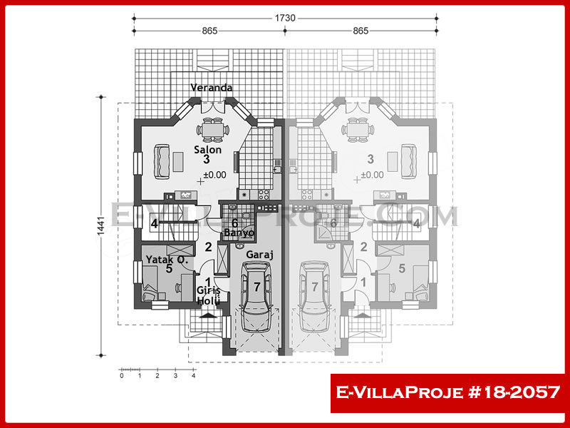 Ev Villa Proje #18 - 2057 Detay 2