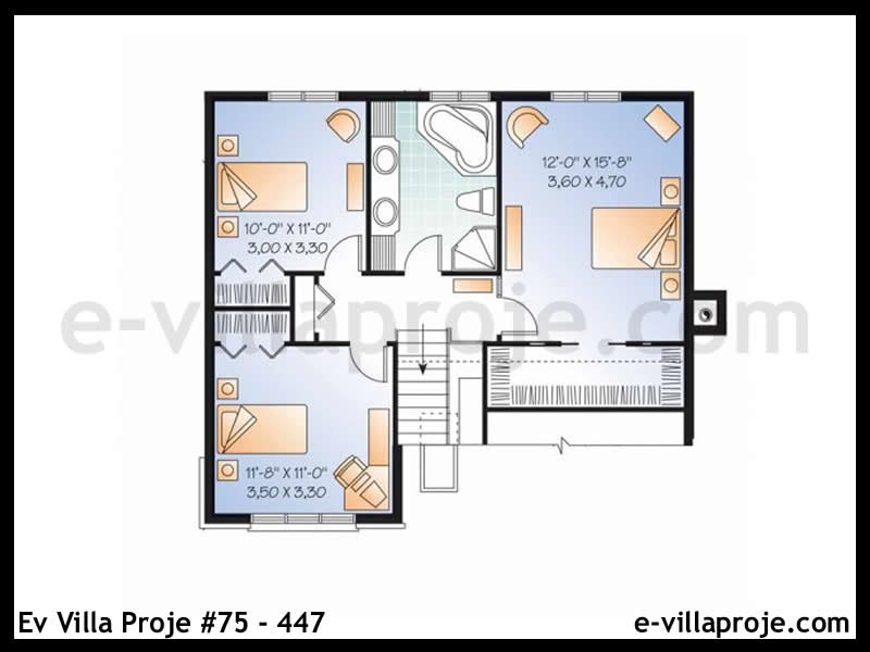 Ev Villa Proje #75 - 447 Detay 3