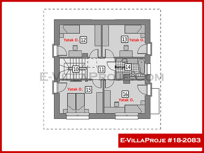 Ev Villa Proje #18 - 2083 Detay 3