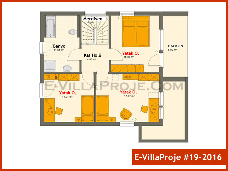 Ev Villa Proje #19 - 2016 Detay 3