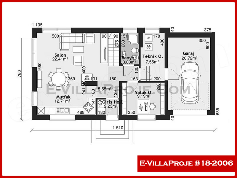 Ev Villa Proje #18 - 2006 Detay 2