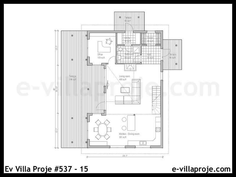 Ev Villa Proje #537 â- 15 Detay 2
