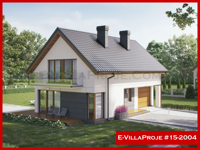 Melikgazi, Kayseri Ev Villa Proje #15 - 2004 Anahtar Teslim Çelik Villa