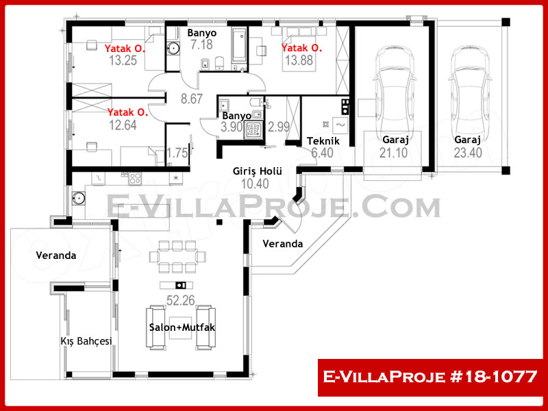 Ev Villa Proje #18 - 1077 Detay 2