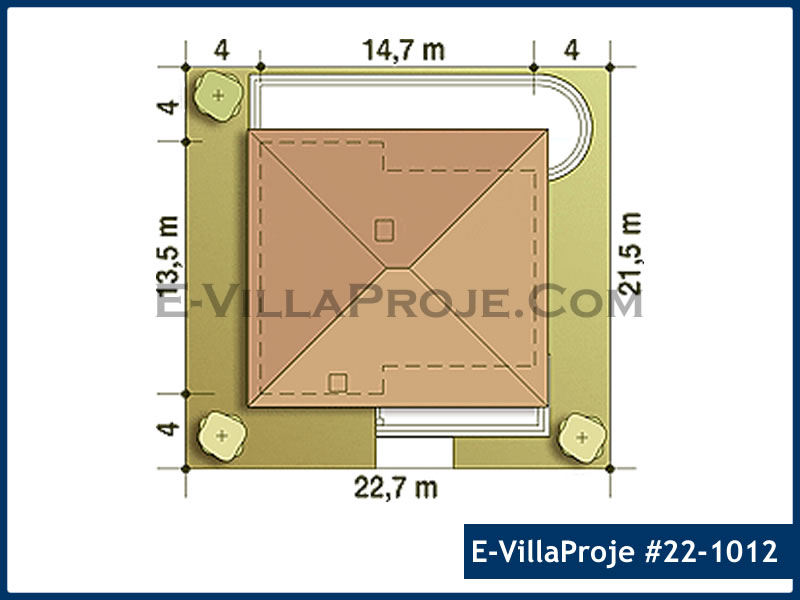 Ev Villa Proje #22 - 1012 Detay 14