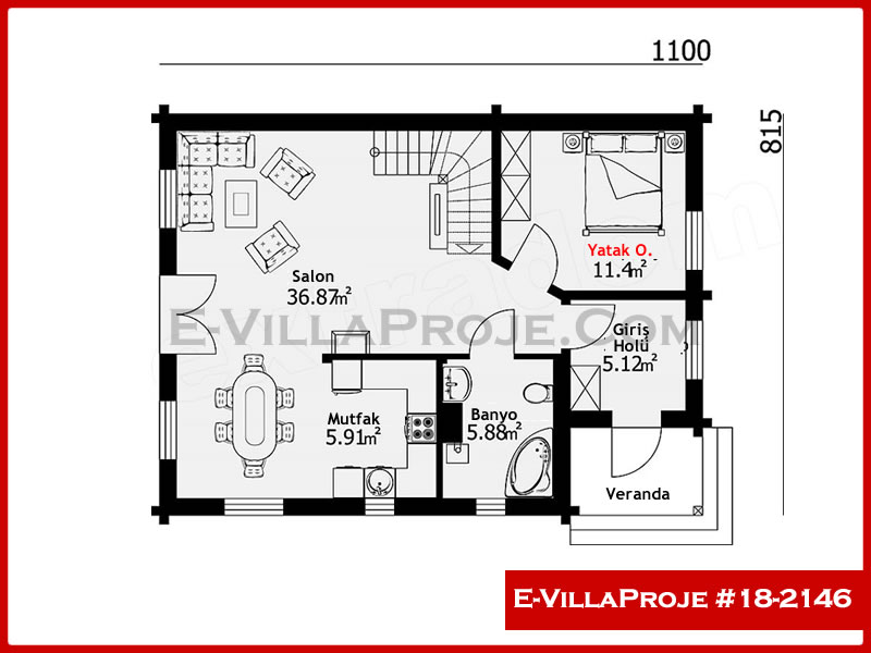 Ev Villa Proje #18 - 2146 Detay 2