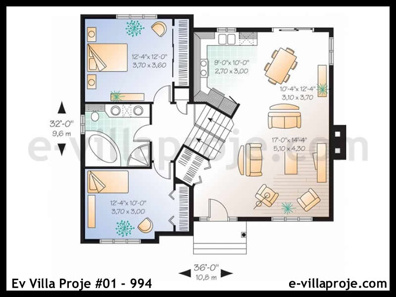 Ev Villa Proje #01 - 994 Detay 2