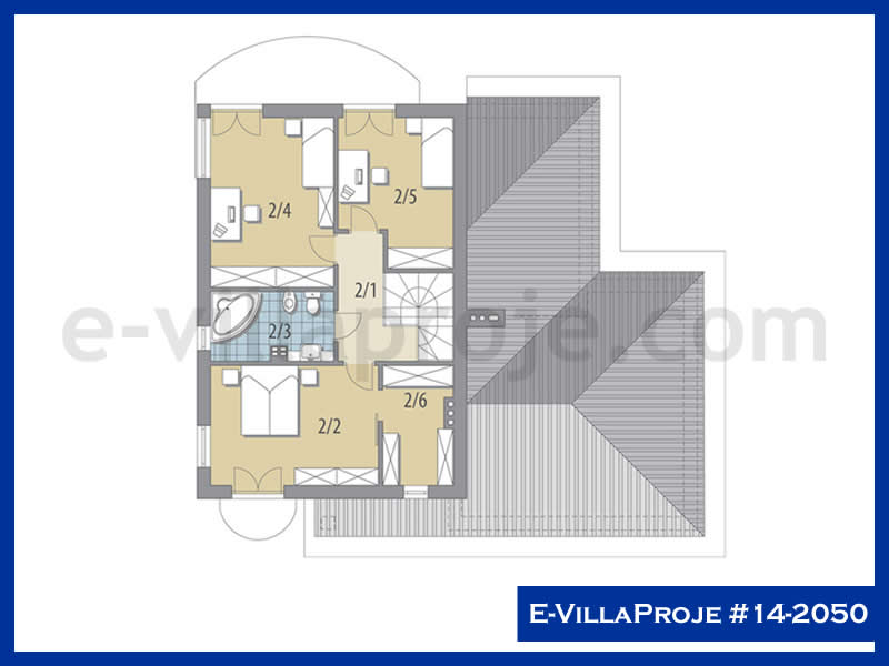 Ev Villa Proje #14 - 2050 Detay 3