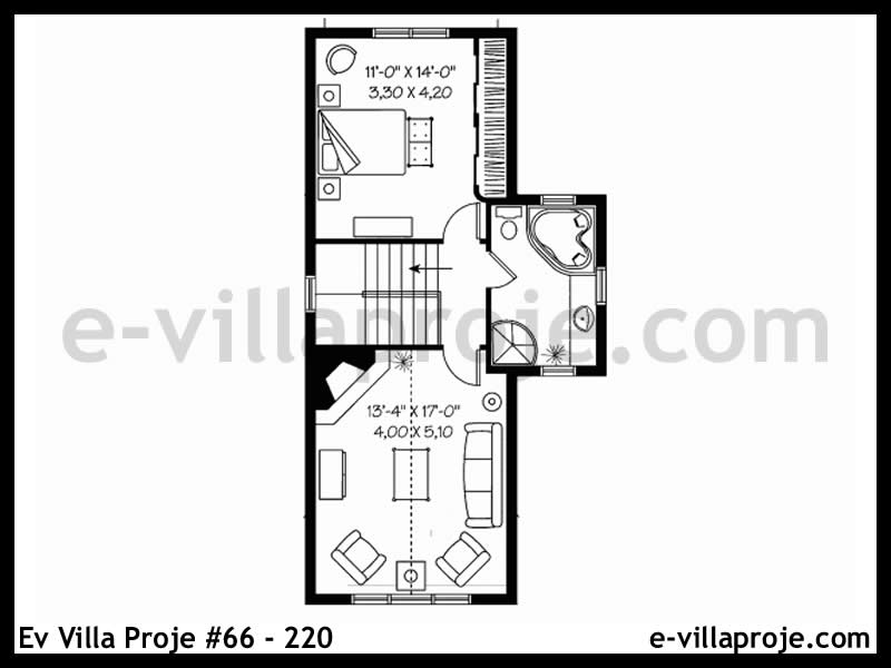 Ev Villa Proje #66 - 220 Detay 3