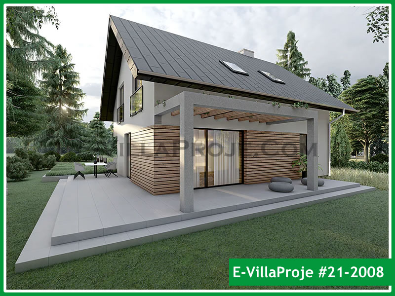 Isparta Ev Villa Proje #21 - 2008 Anahtar Teslim Çelik Villa