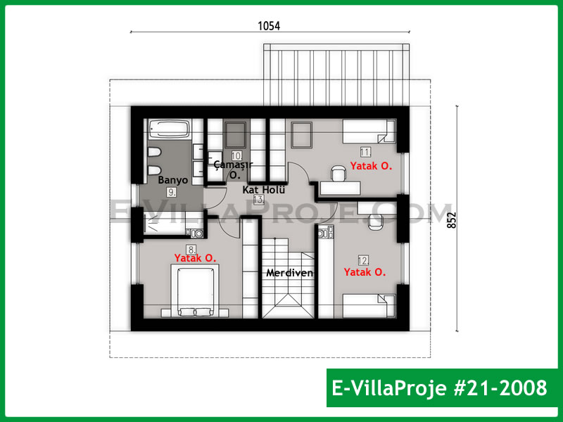 Ev Villa Proje #21 - 2008 Detay 3