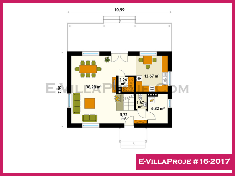 Ev Villa Proje #16 - 2017 Detay 2