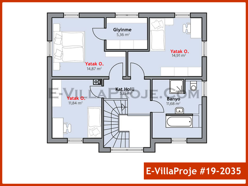 Ev Villa Proje #19 - 2035 Detay 3