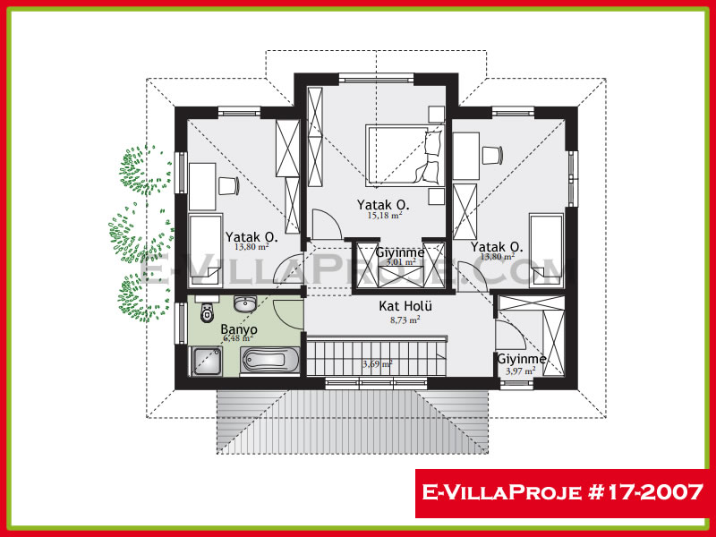 Ev Villa Proje #17 - 2007 Detay 3