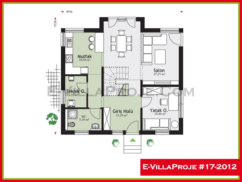 Ev Villa Proje #17 - 2012 Detay 2
