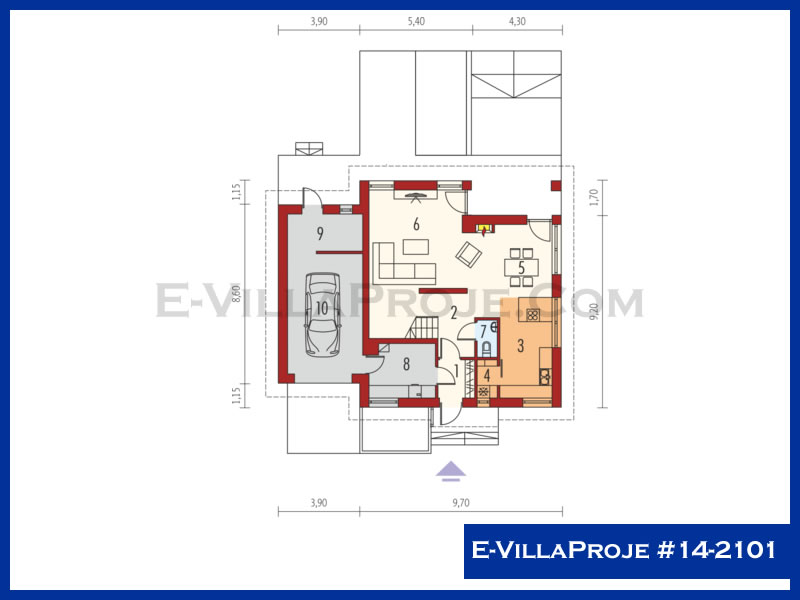 Ev Villa Proje #14 - 2101 Detay 2