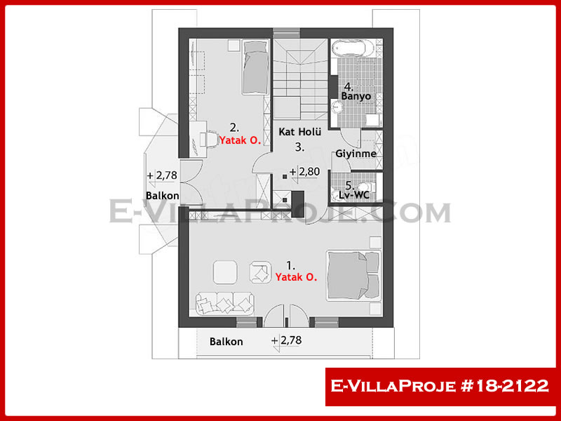 Ev Villa Proje #18 - 2122 Detay 3