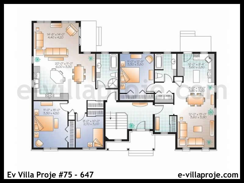 Ev Villa Proje #75 - 647 Detay 2