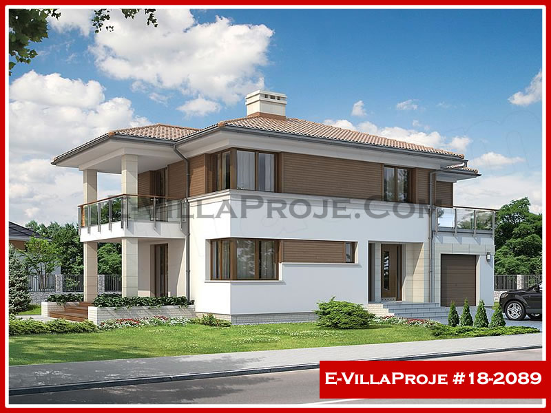 Develi, Kayseri Ev Villa Proje #18 - 2089 Anahtar Teslim Çelik Villa
