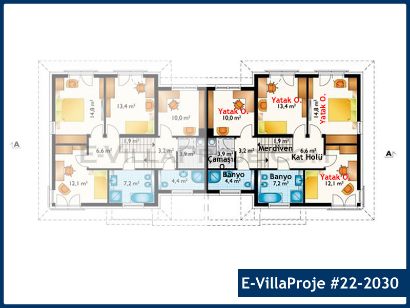 Ev Villa Proje #22 - 2030 Detay 3