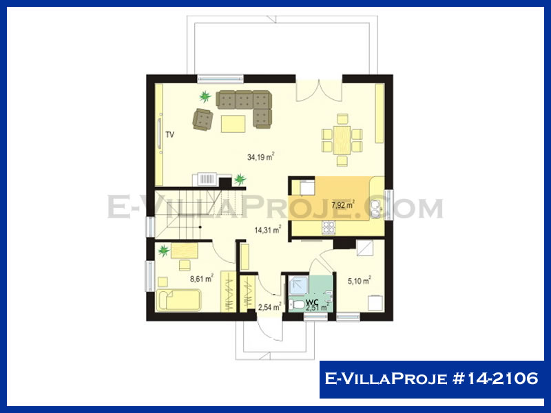 Ev Villa Proje #14 - 2106 Detay 2