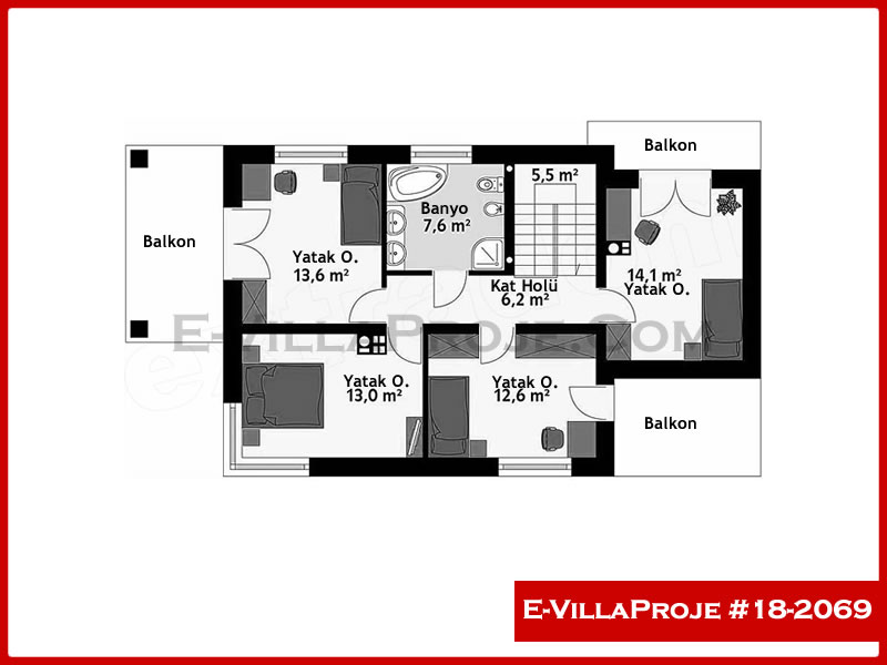 Ev Villa Proje #18 - 2069 Detay 3