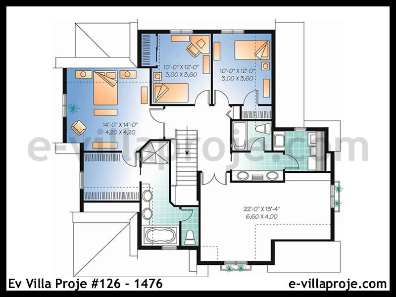 Ev Villa Proje #126 - 1476 Detay 3