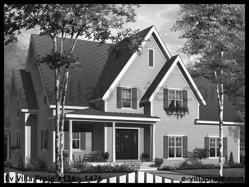Ev Villa Proje #126 - 1476 Detay 4