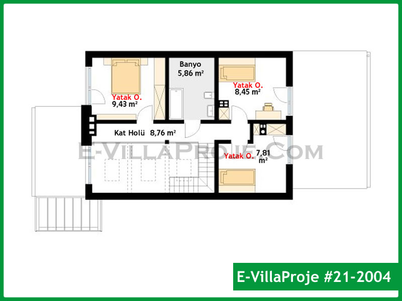 Ev Villa Proje #21 - 2004 Detay 3