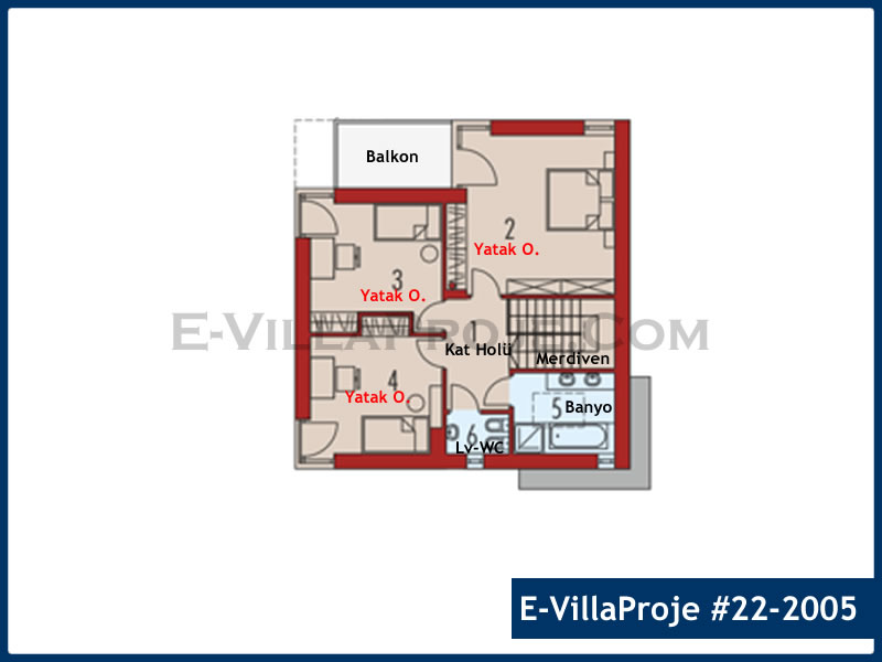 Ev Villa Proje #22 - 2005 Detay 3