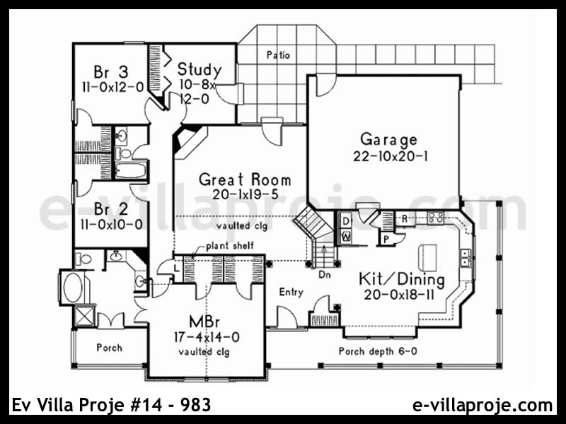 Ev Villa Proje #14 - 983 Detay 2