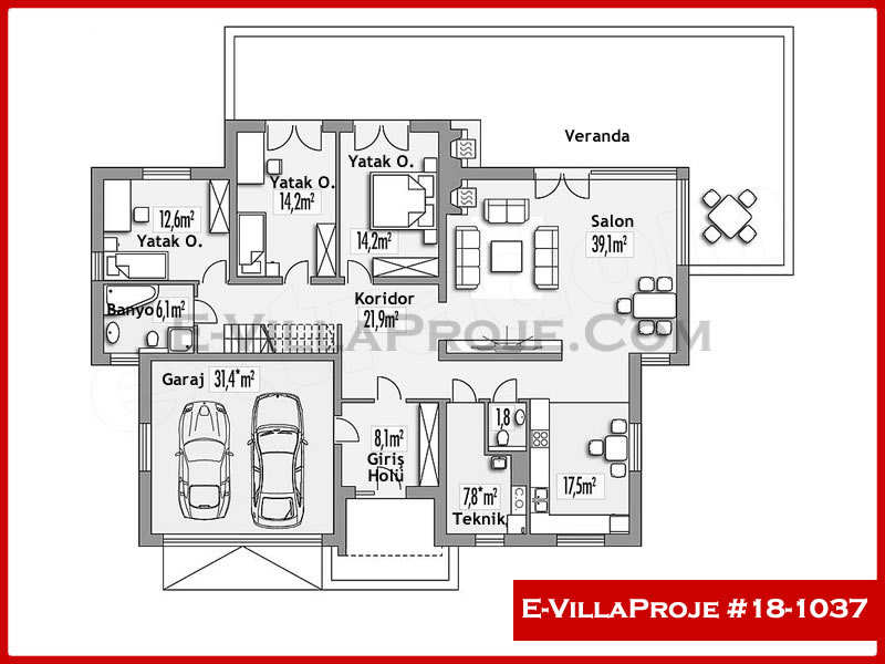 Ev Villa Proje #18 - 1037 Detay 2