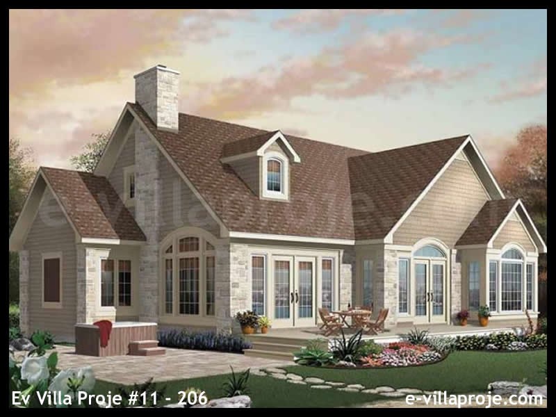 Isparta Ev Villa Proje #11 - 206 Anahtar Teslim Çelik Villa