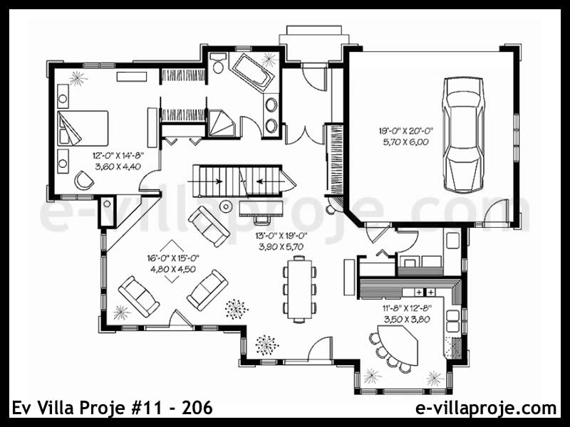 Ev Villa Proje #11 - 206 Detay 2