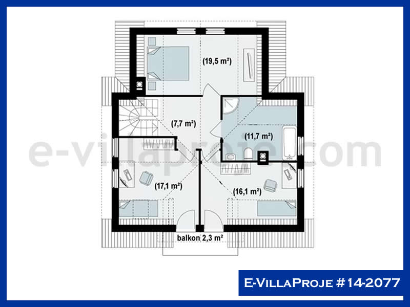 Ev Villa Proje #14 - 2077 Detay 3