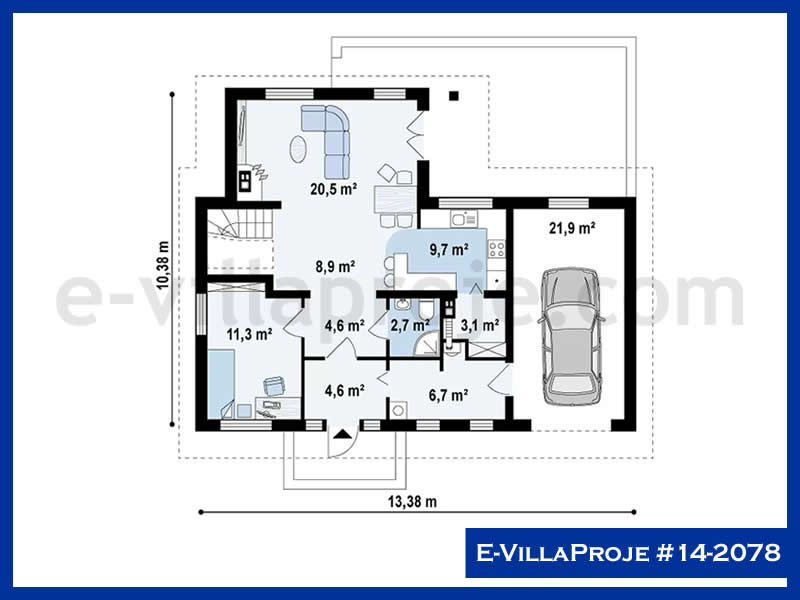 Ev Villa Proje #14 - 2078 Detay 2