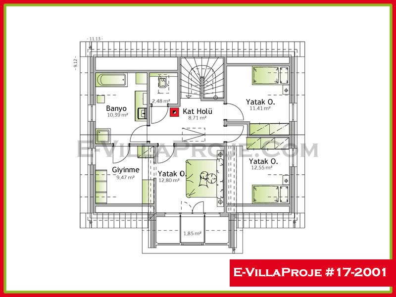 Ev Villa Proje #17 - 2001 Detay 3
