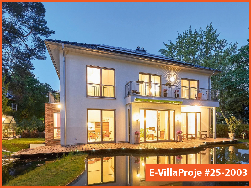 Hanönü, Kastamonu Ev Villa Proje #25 - 2003 Anahtar Teslim Çelik Villa