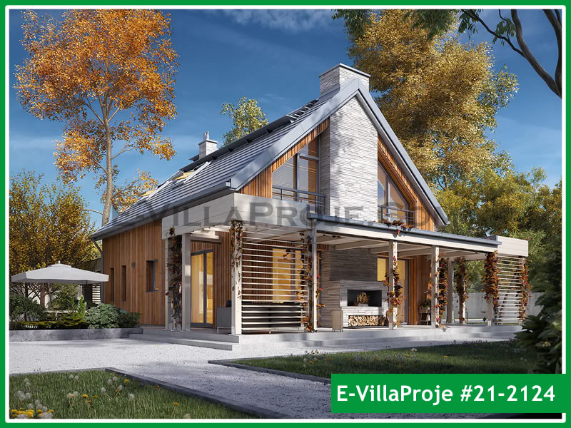 Kırşehir Ev Villa Proje #21 - 2124 Anahtar Teslim Çelik Villa