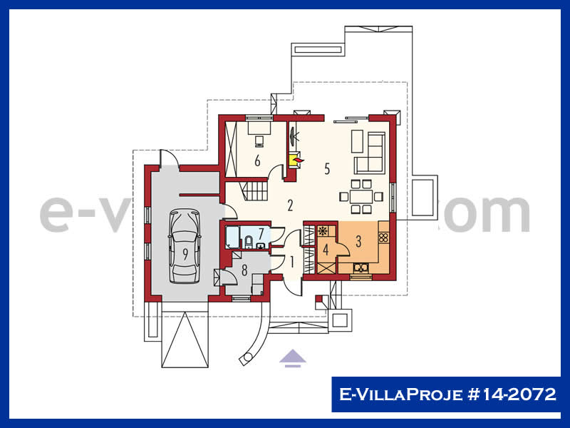 Ev Villa Proje #14 - 2072 Detay 2