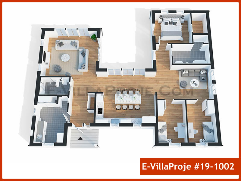 Ev Villa Proje #19 - 1002 Detay 3