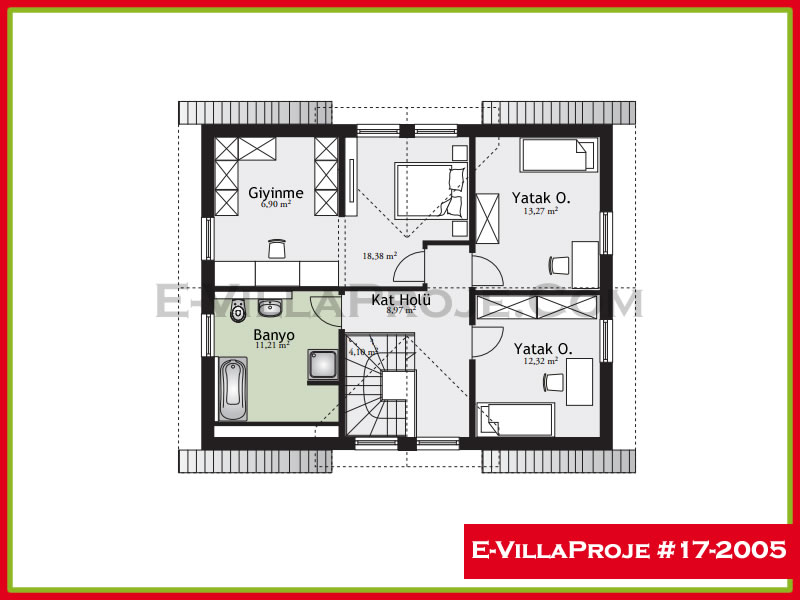 Ev Villa Proje #17 - 2005 Detay 3