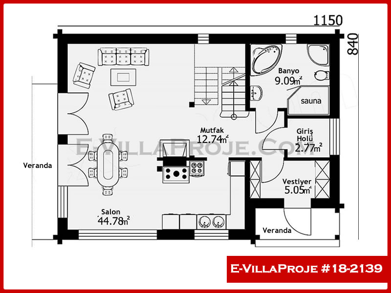Ev Villa Proje #18 - 2139 Detay 2