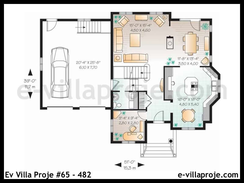 Ev Villa Proje #65 - 482 Detay 2