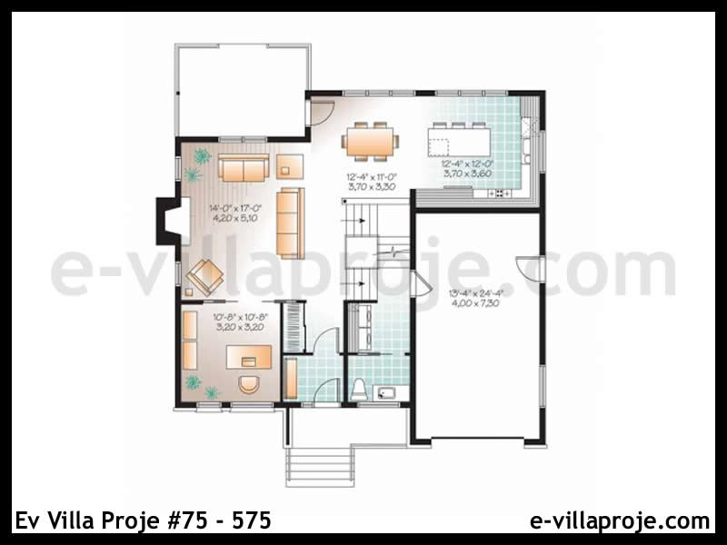 Ev Villa Proje #75 - 575 Detay 2