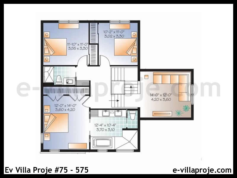 Ev Villa Proje #75 - 575 Detay 3