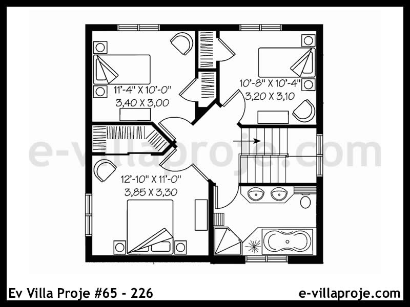 Ev Villa Proje #65 - 226 Detay 3