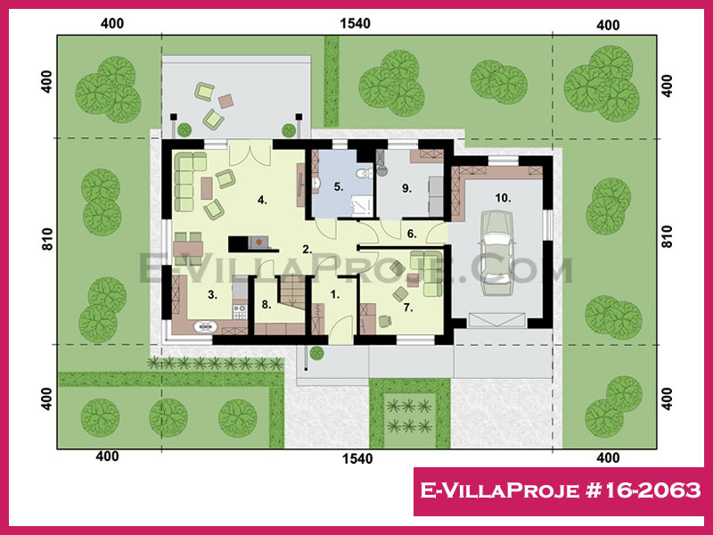 Ev Villa Proje #16 - 2063 Detay 2
