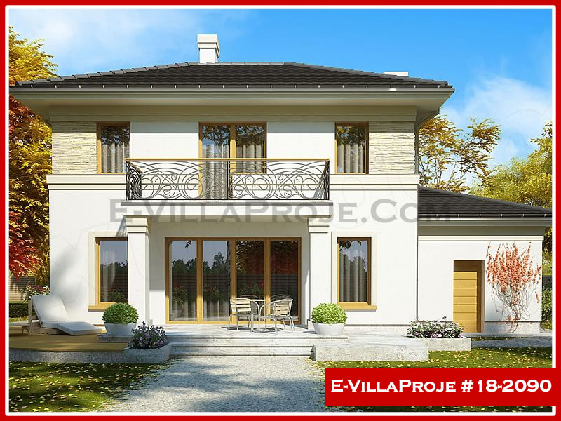 Isparta Ev Villa Proje #18 - 2090 Anahtar Teslim Çelik Villa